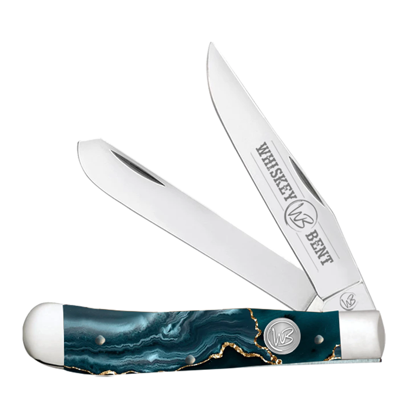 Whiskey Bent Gold Rush Trapper Knife WB11-23