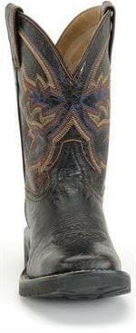 Double H Women's Black Square Toe Boot C4 Size 6M.