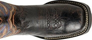 Double H Women's Black Square Toe Boot C4 Size 6M.