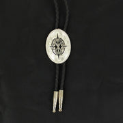 M&F Black and Silver Aztec Bolo Tie 2270236