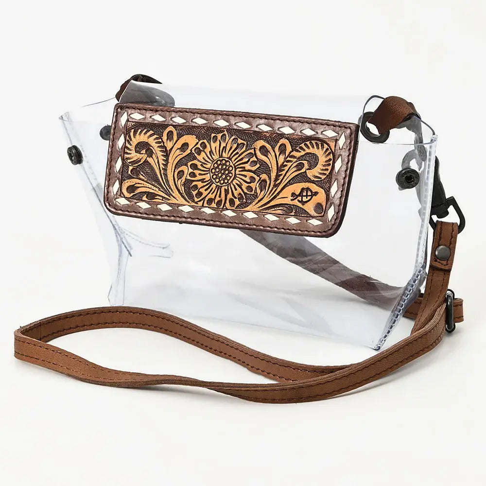 American Darling Clear Bag Genuine Western Leather ADBGZ303