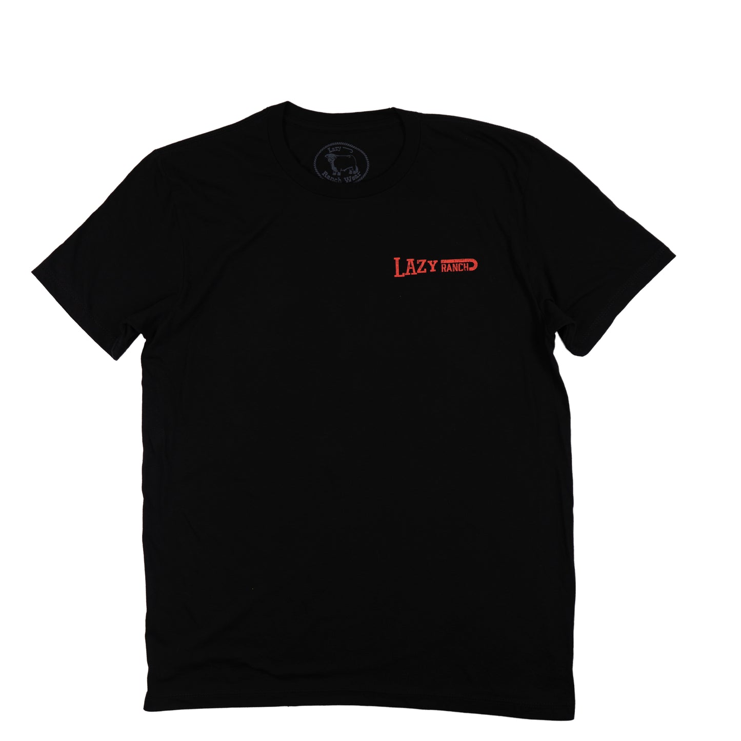 Lazy J Black Domino Graphic Tee LJSS-2519