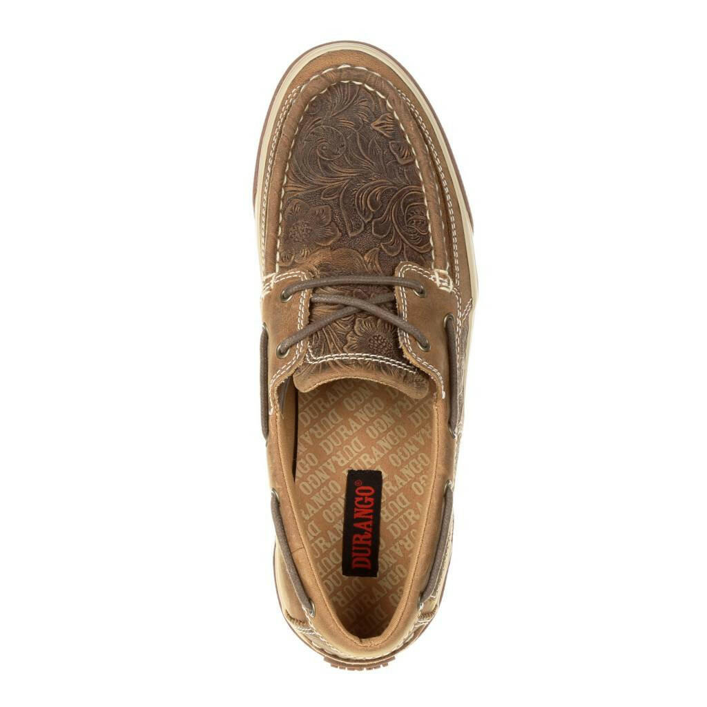 Women's Durango Music City Western Boat Shoe DRD0233 C3.