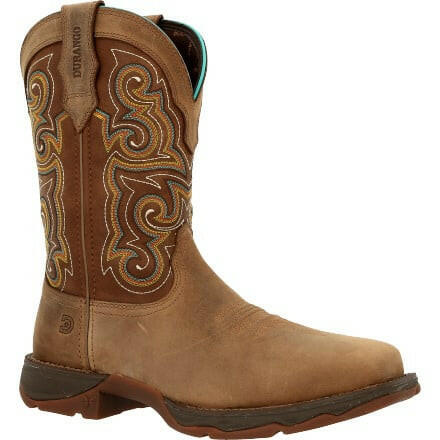 Women's Lady Rebel Composite Toe Brown Work Boot C3.