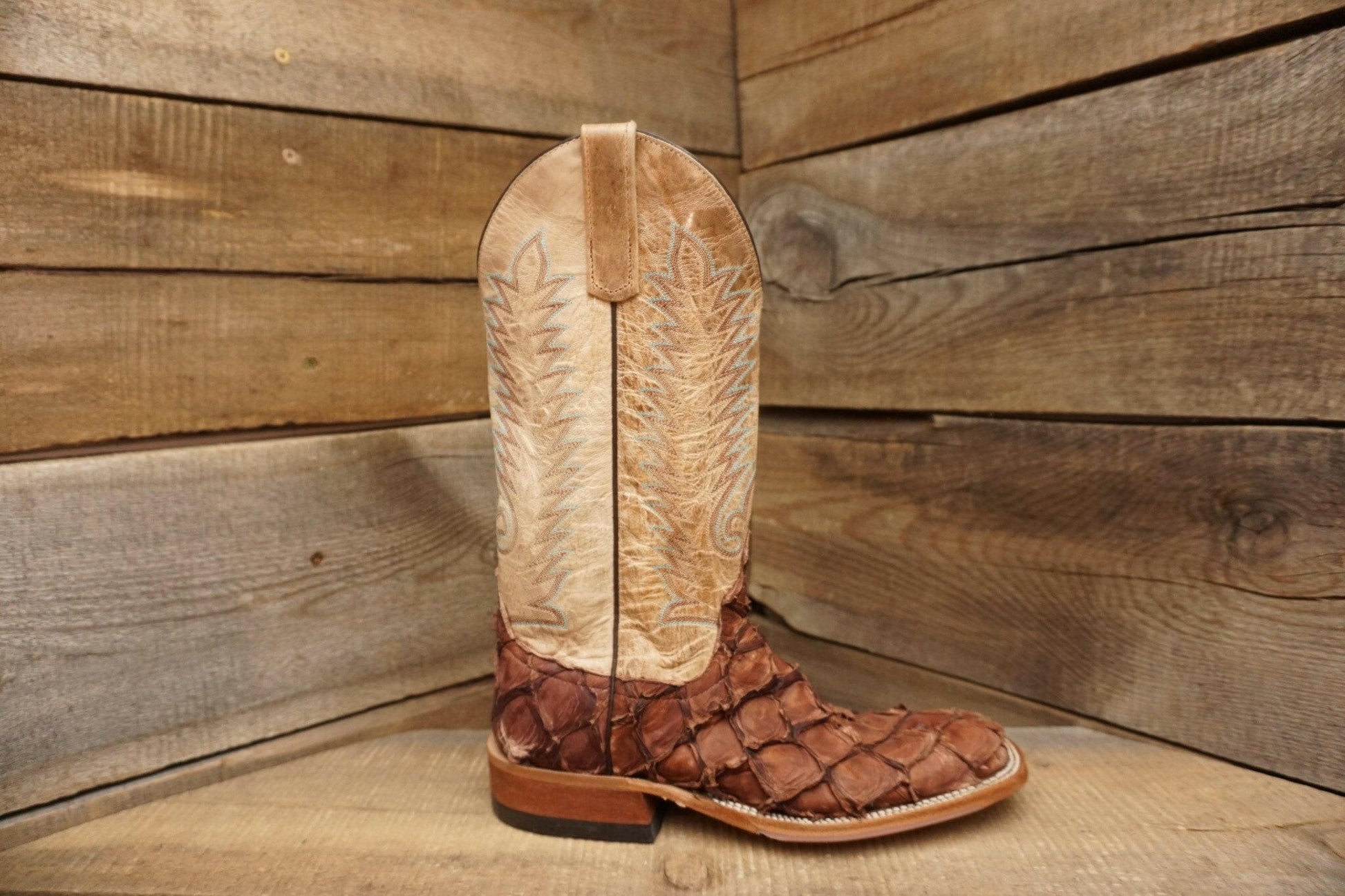 Anderson Bean Women's Chocolate Bass Boots.
