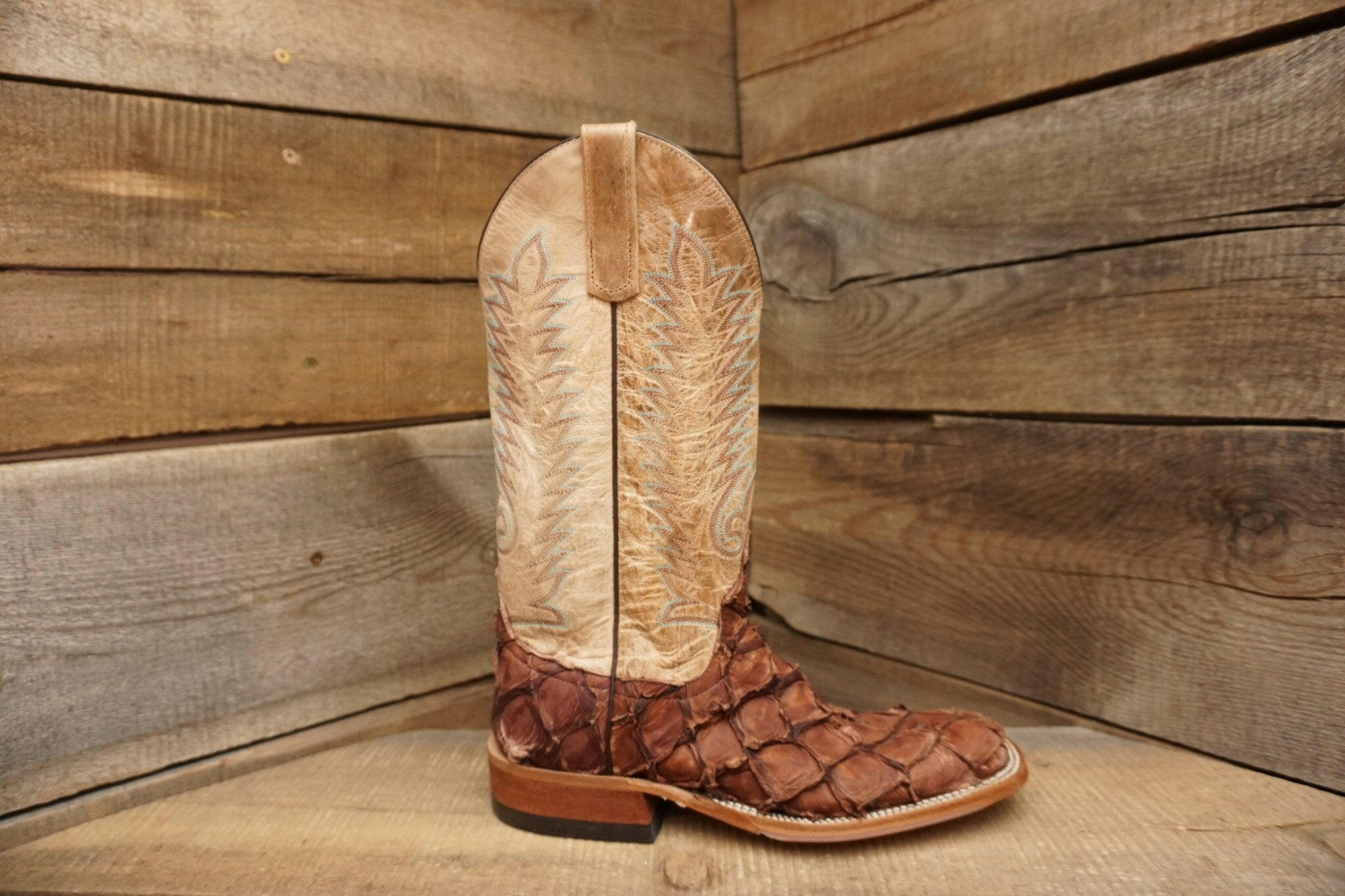 Anderson Bean Women's Chocolate Bass Boots.