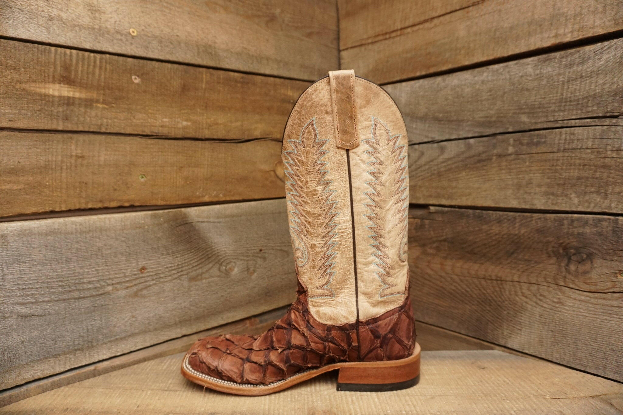 Anderson Bean Women's Chocolate Bass Boots.