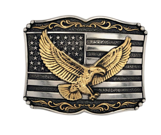 Montana Silversmiths Soaring Liberty Attitude Buckle A952