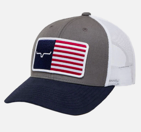 Kimes Ranch All American Trucker Cap.