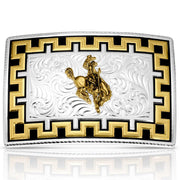 Montana Silversmiths Honor and Grit Ranch Bronc Buckle 55510-593