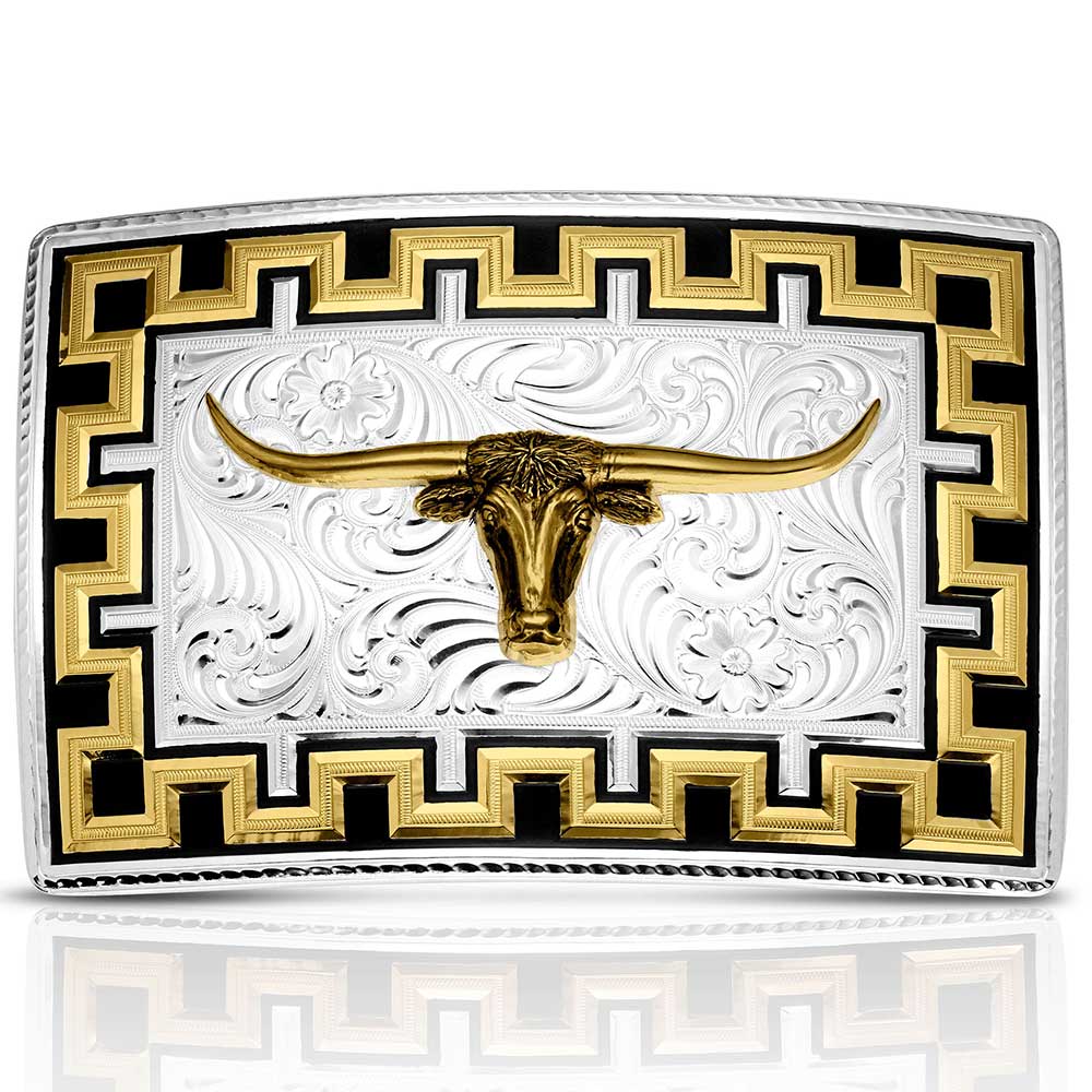 Montana Silversmiths Honor & Grit Buckle 55510-767M