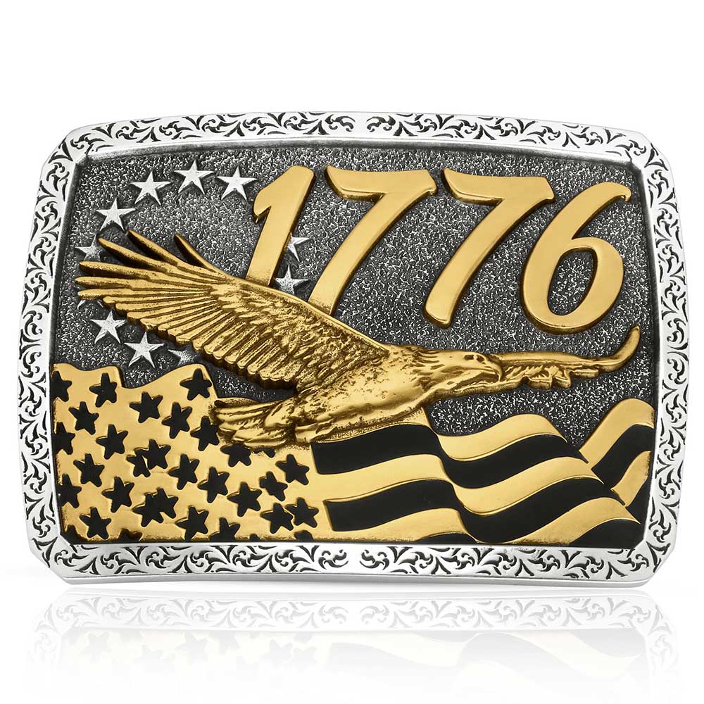 Montana Silversmiths Independent Since 1776 Buckle A1062P