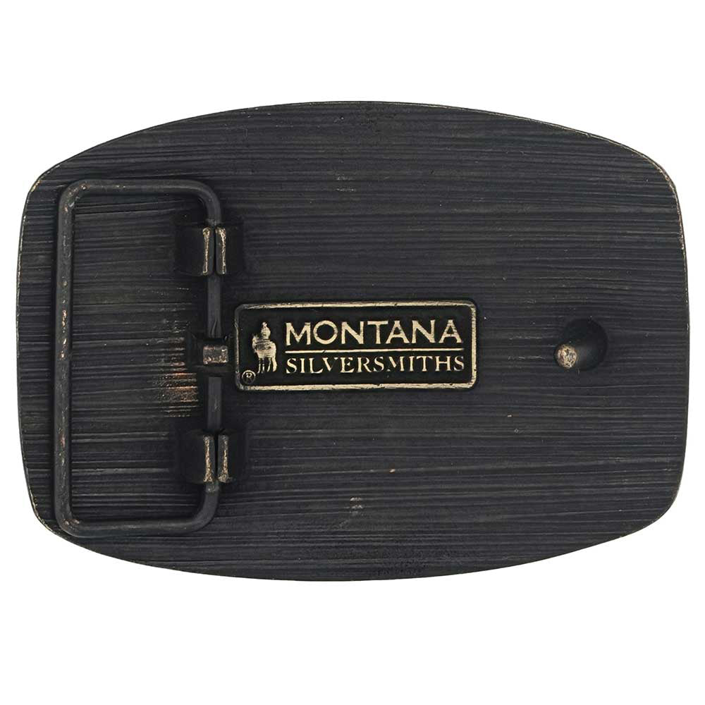 Montana Silversmiths Longhorn Legend Heritage Attitude Buckle