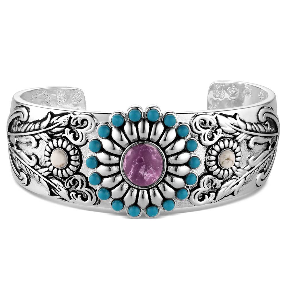 Montana Silversmiths Desert Flower Cuff Bracelet BC6391