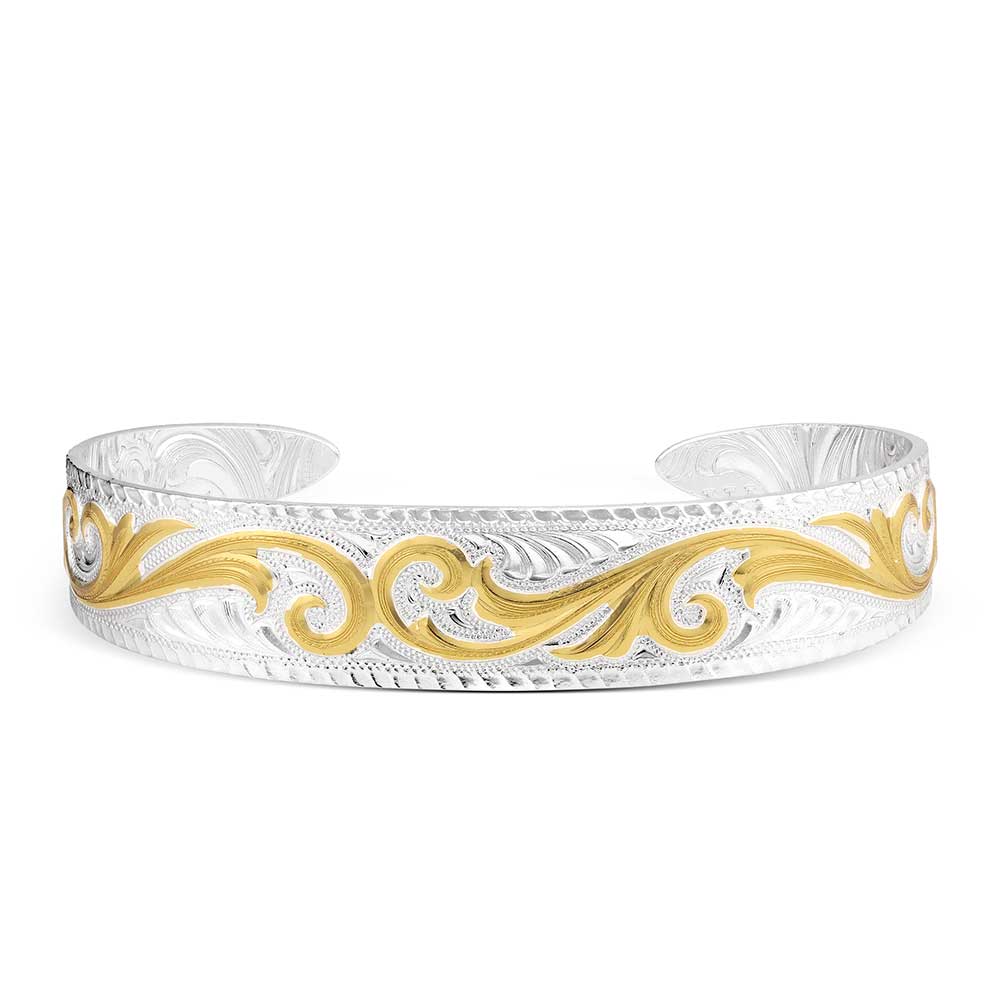 Montana Silversmiths Classic Scroll Cuff Bracelet