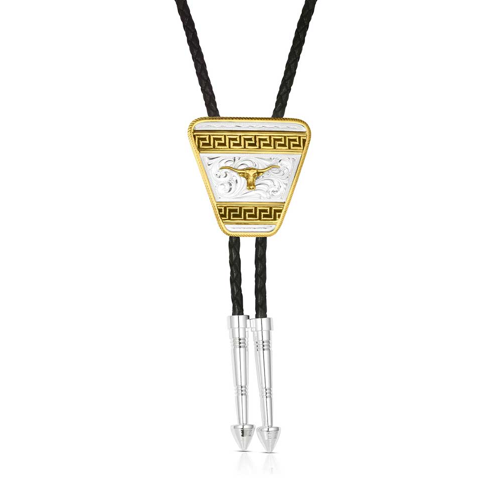 Montana Silversmiths Honor & Grit Bolo Tie BT6169-384S