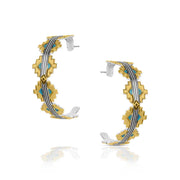 Montana Silversmiths Painted Sky Hoop Earrings ER6154