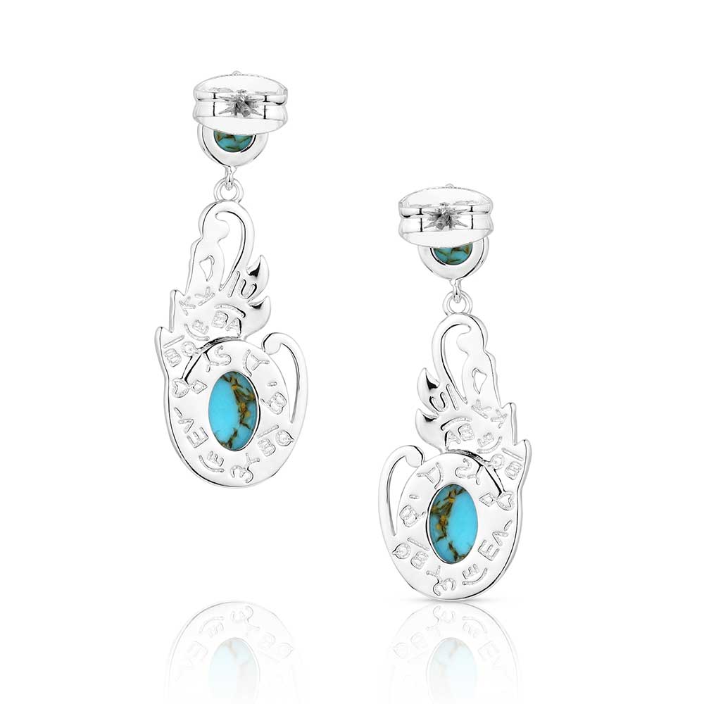 Montana Silversmiths Turquoise Breeze Earrings ER6194