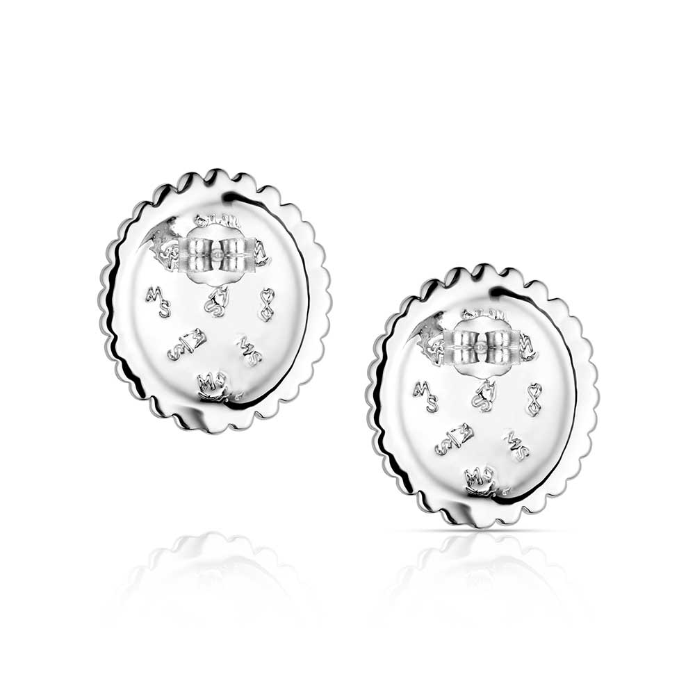 Montana Silversmiths Turquoise Sunburst Earrings ER6399