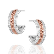 Montana Silversmiths High Prairie Hoop Earrings ER6446