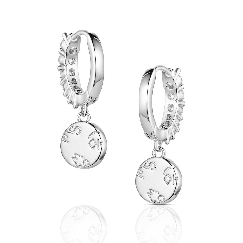 Montana Silversmiths Desert Moonlight Turquoise Earrings ER6482