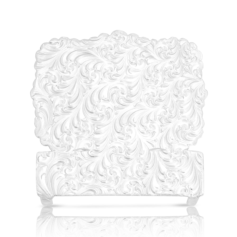 Montana Silversmiths South Plains Hat Buckle with Team Ropers HB6334-466