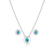 Montana Silversmiths Through the Center Jewelry Set