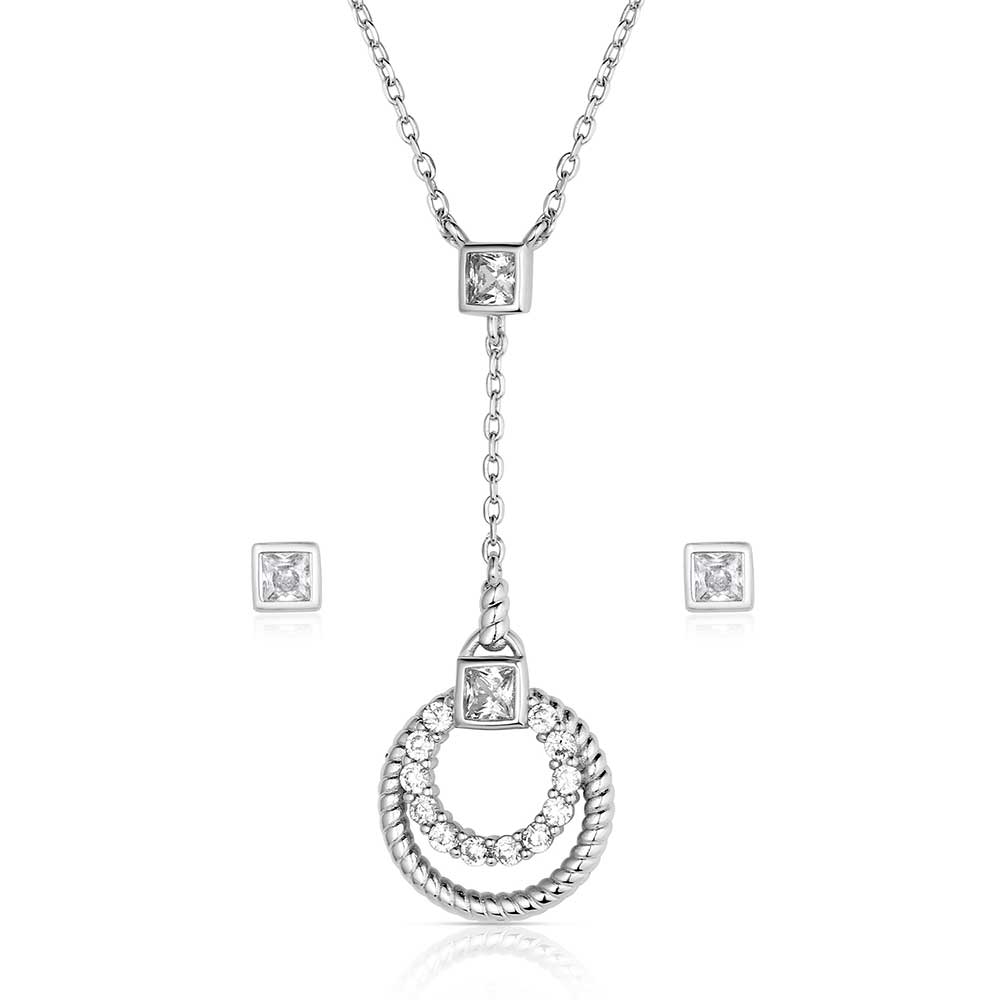 Montana Silversmiths Twilight Riata Jewelry Set JS6294