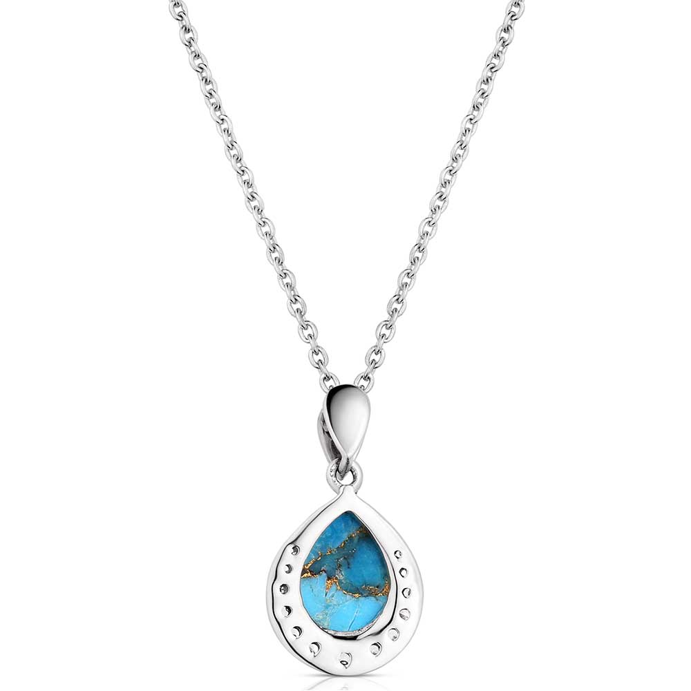 Montana Silversmiths Blue Rivers Turquoise Necklace NC5958
