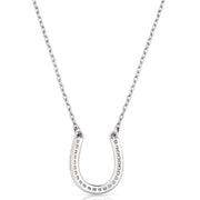 Montana Silversmiths Frosted Luck Crystal Necklace