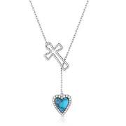 Montana Silversmiths Anchored in Love and Faith Necklace