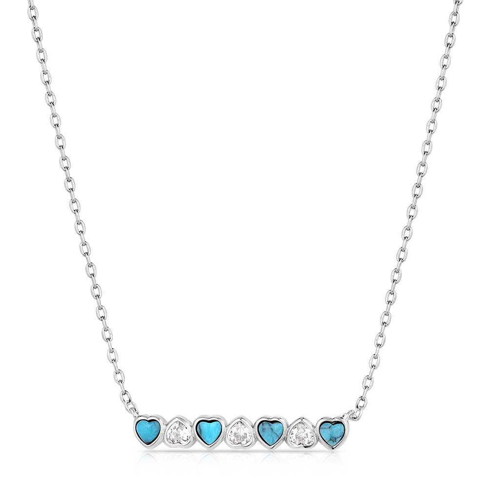 Montana Silversmiths Alternating Hearts Necklace NC6227