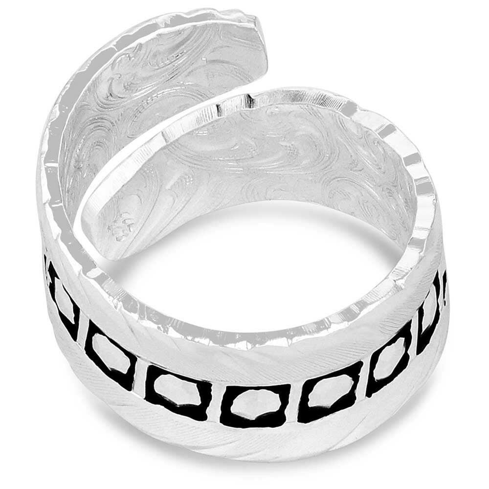 Montana Silversmiths American Spirit Wrap Ring.