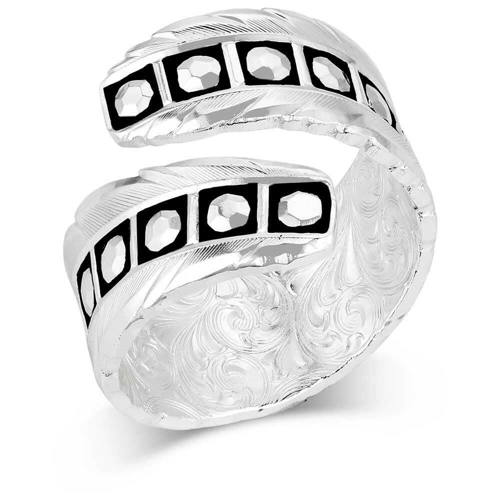 Montana Silversmiths American Spirit Wrap Ring.