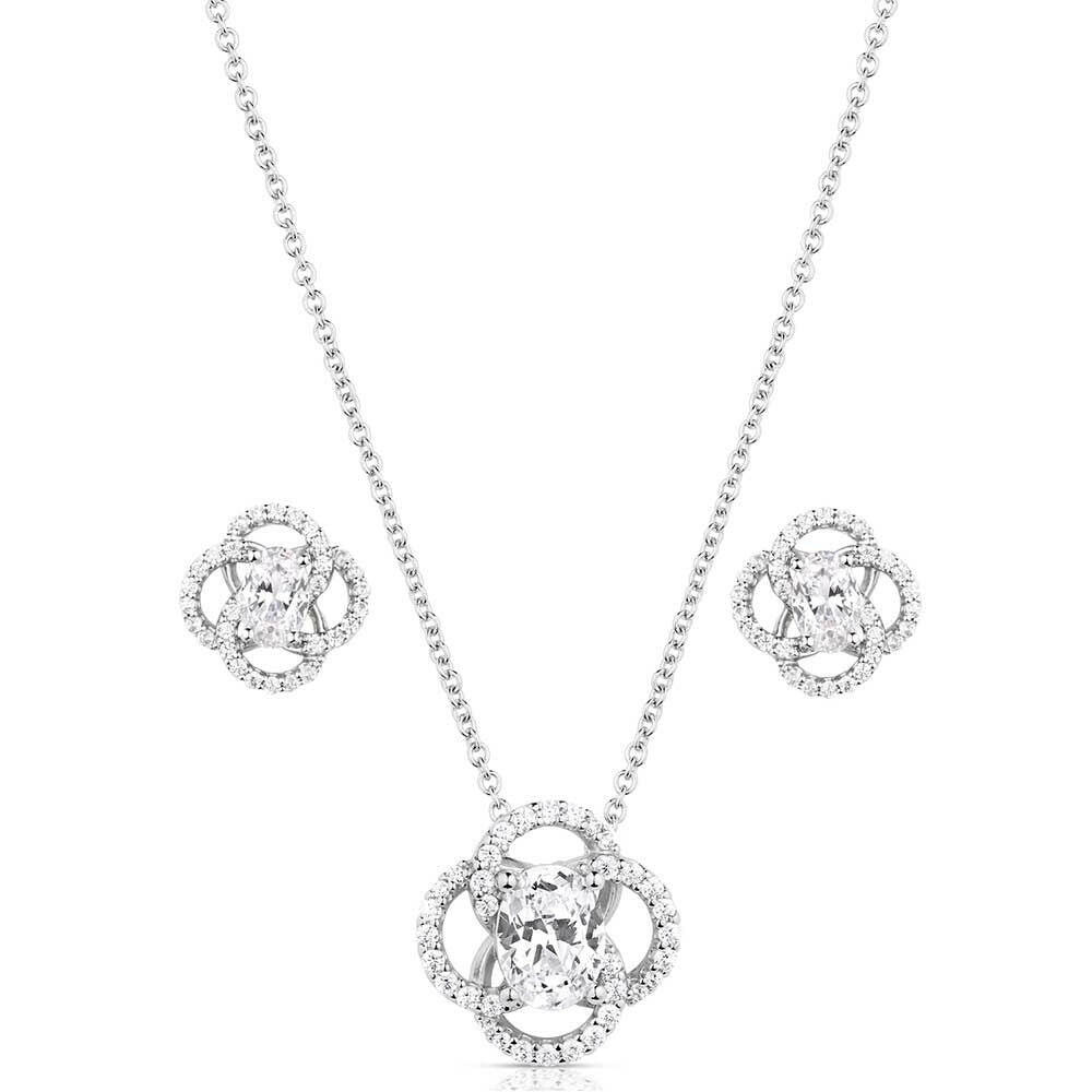 Montana Silversmiths Starlight Symphony Crystal Jewelry Set.