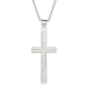 Montana Silversmiths Brilliant Belief Cross Necklace.