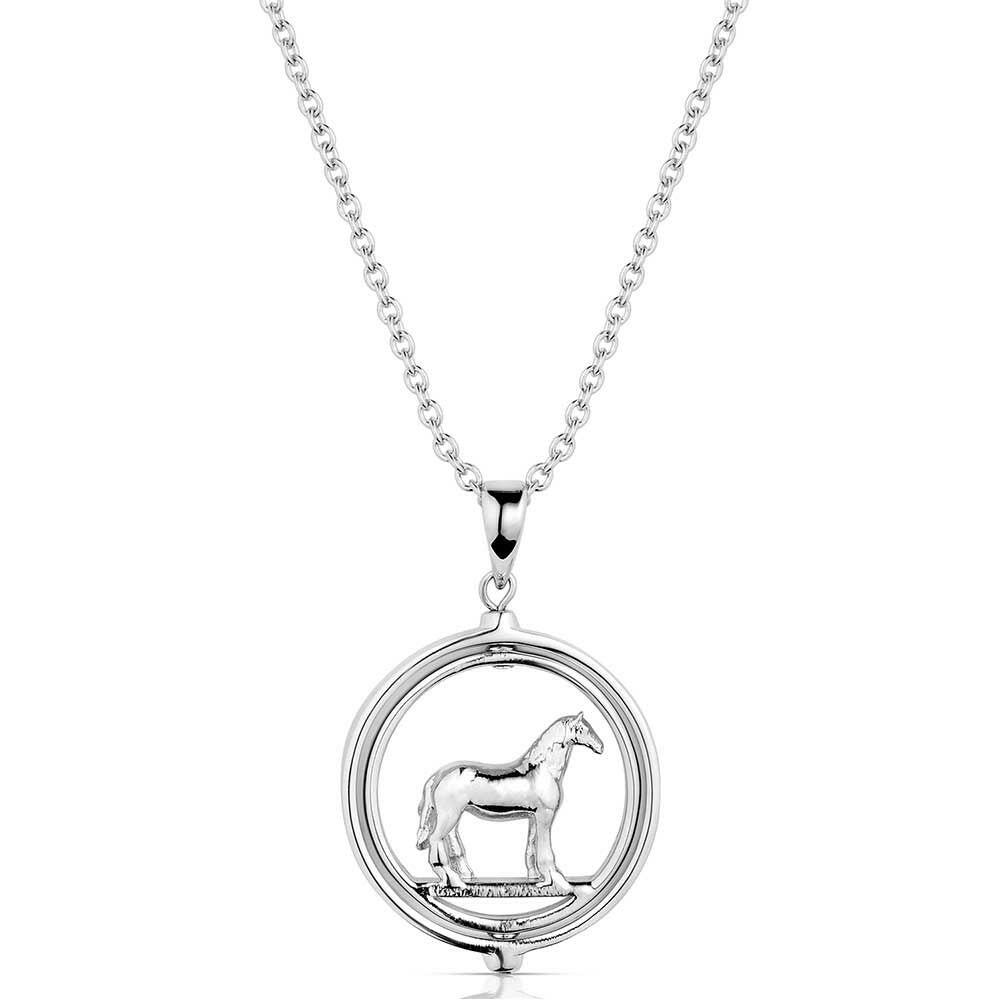 Montana Silversmiths Horses of the World Necklace.