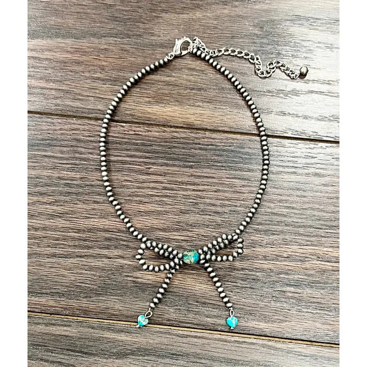 ISAC Trading Handmade Navajo Bow Necklace 738339