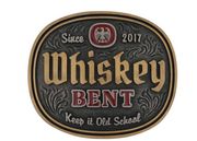 Montana Silversmiths Keep is Old School Whiskey Bent Attitude Buckle A1018WR