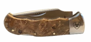 Ariat Brown Smooth Folding Knife A710011002