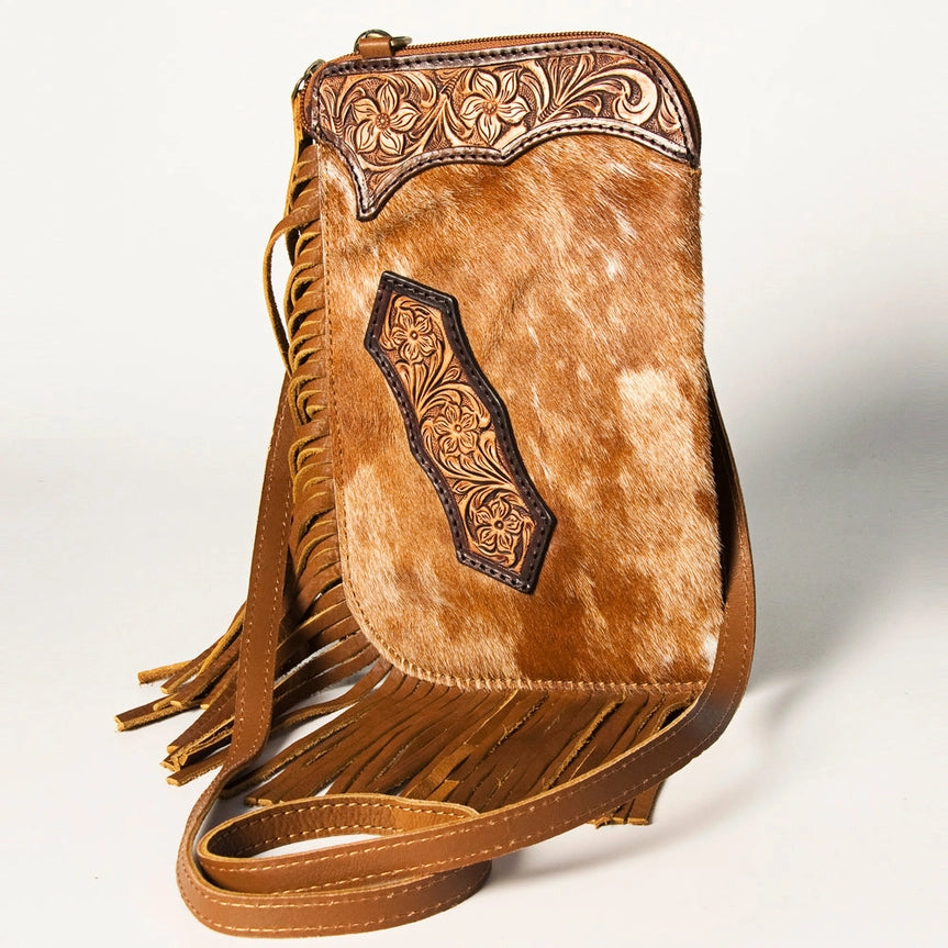 American Darling Hair-On Fringe Chaps Bag ADBGA249A