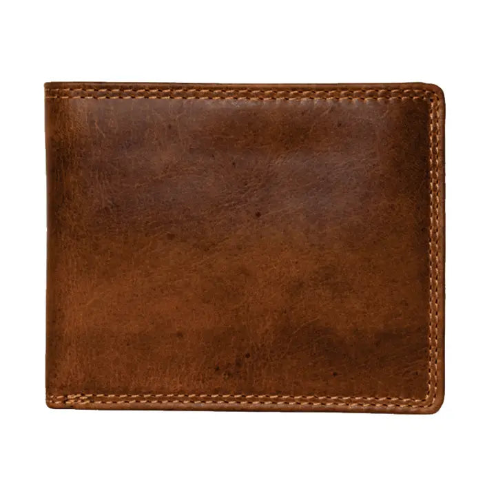 Rugged Earth Brown Leather Wallet 990009