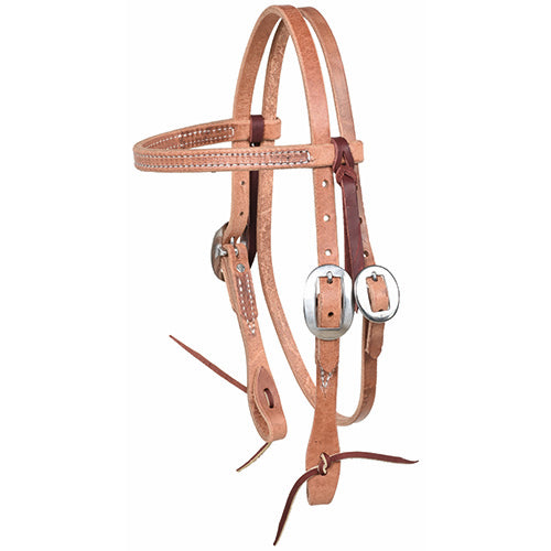 Berlin Custom Leather Browband Pony Headstall P1100