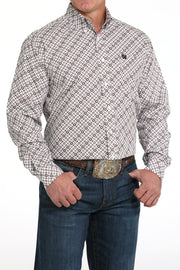Cinch Men's Patterned Long Sleeve Shirt MTW1105989