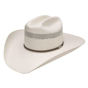 Stetson Plait 4 1/4" Brim Straw Hat.