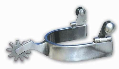 Pro Choice Silver Cowboy Spurs.