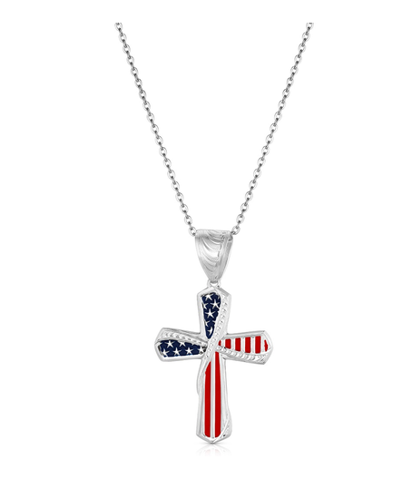 MONTANA STAR STRIPE CROSS AMNC6585.