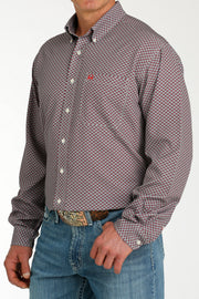 Cinch Men's Arenaflex Multi Print Button Down Shirt MTW1862029