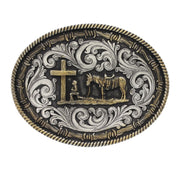 Montana Silversmiths Christian Cowboy Attitude Buckle A543