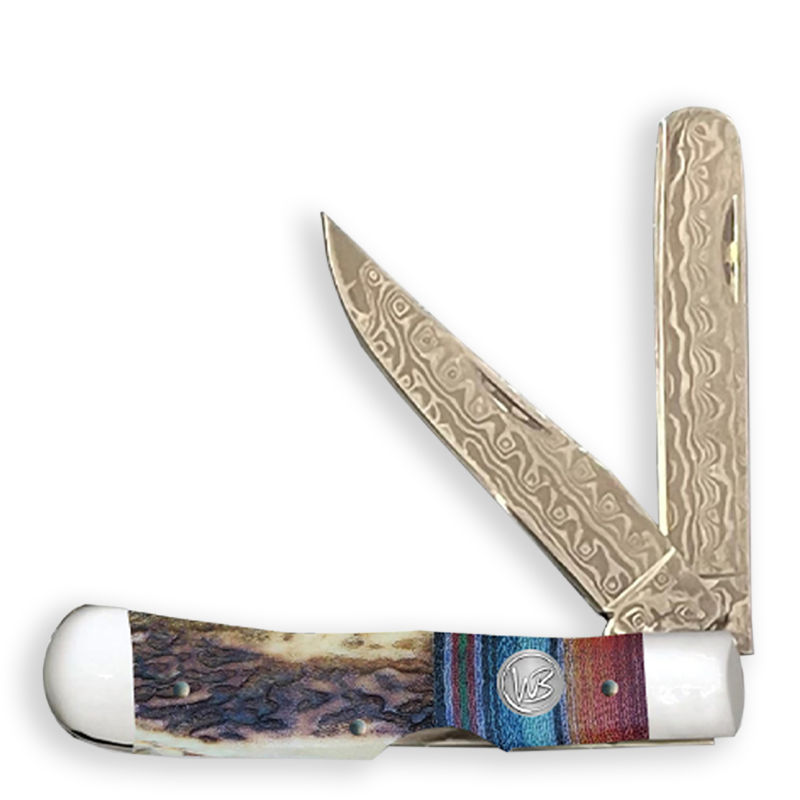 Whiskey Bent Bandito Trapper Bullcutter Knife WB45-75